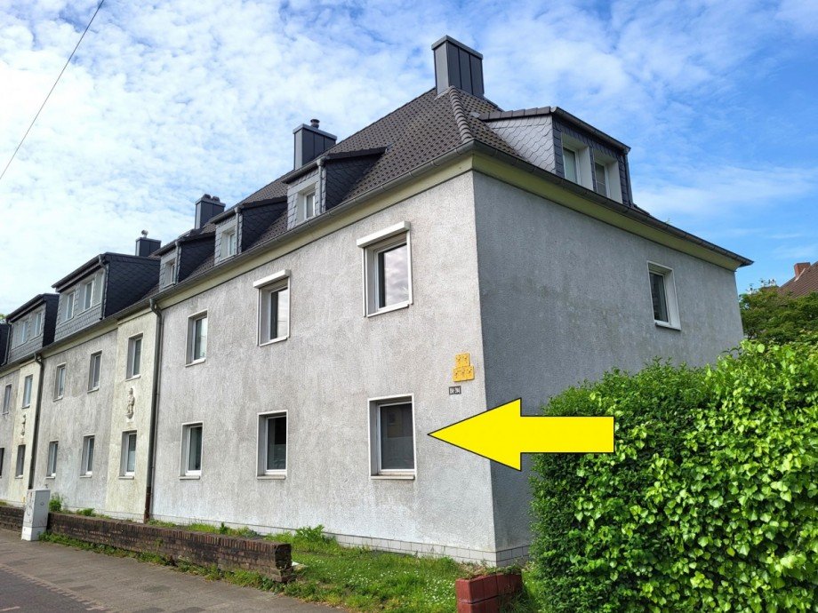 Strassenansicht Etagenwohnung D�sseldorf/Derendorf