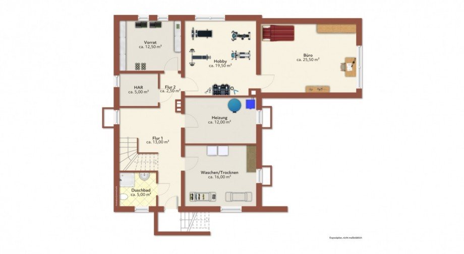 Keller Einfamilienhaus L�dinghausen