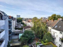 Balkon Ausblick BEREITS FREI: HELLE 2-ZIMMER-WOHNUNG MIT BALKON IN DERENDORF ZU VERKAUFEN...