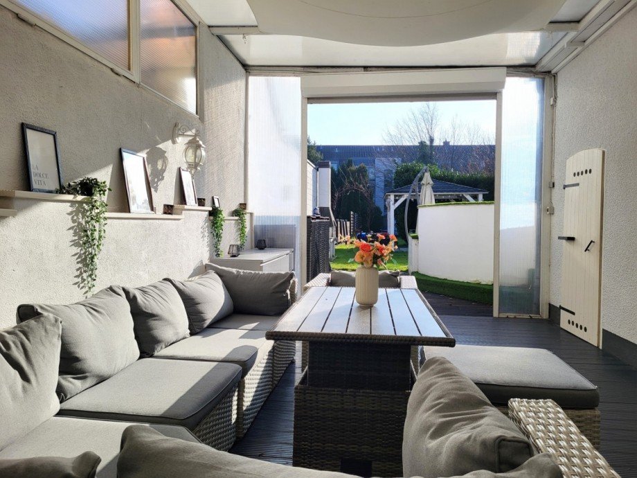 Wintergarten Ansicht 1 Reihenhaus Bedburg/Lipp