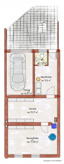 Keller VERMIETETES HAUS MIT IMBISS UND WOHNUNG IN ZENTRALER LAGE VON BEDBURG ZU VERKAUFEN...