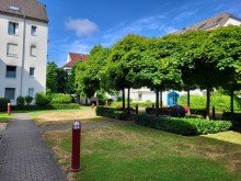 Gepflegte Wohnanlage BEREITS FREI: HELLE 2-ZIMMER-WOHNUNG MIT SONNENBALKON UND EINBAUK�CHE IN LUDENBERG ZU VERKAUFEN...