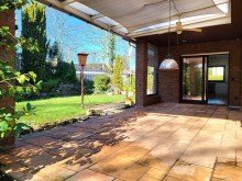Terrasse Ansicht 2 FREISTEHENDES EINFAMILIENHAUS MIT GARAGE UND KELLER IN MEERBUSCH-OSTERATH ZU VERKAUFEN...