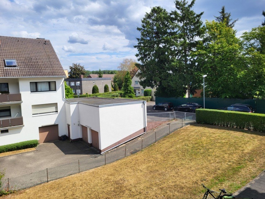 Ausblick vorne Etagenwohnung Meerbusch/Str�mp