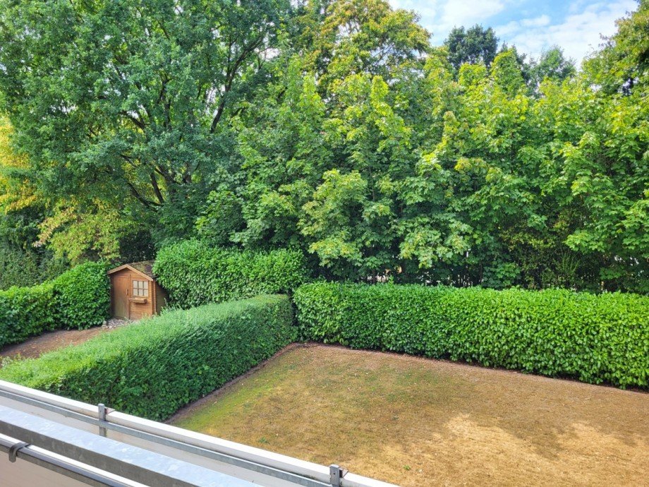 Balkon Ausblick Etagenwohnung Meerbusch/Str�mp