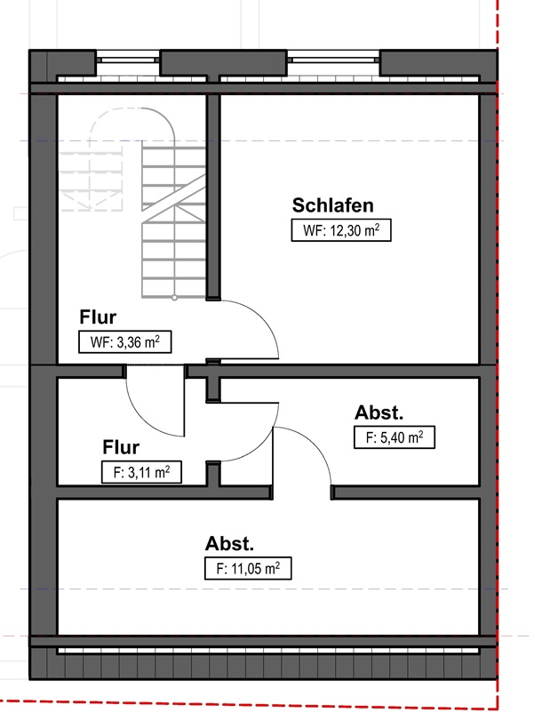 Dachgeschoss Doppelhaush�lfte Grevenbroich/Frimmersdorf