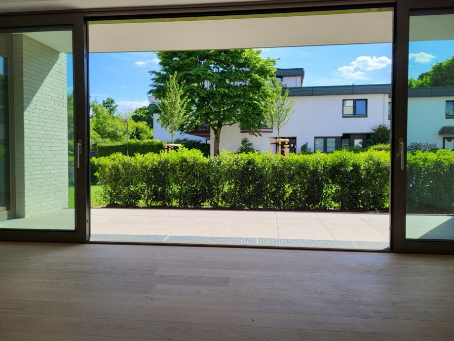 Wohnen Ausblick Erdgeschosswohnung Meerbusch/B�derich