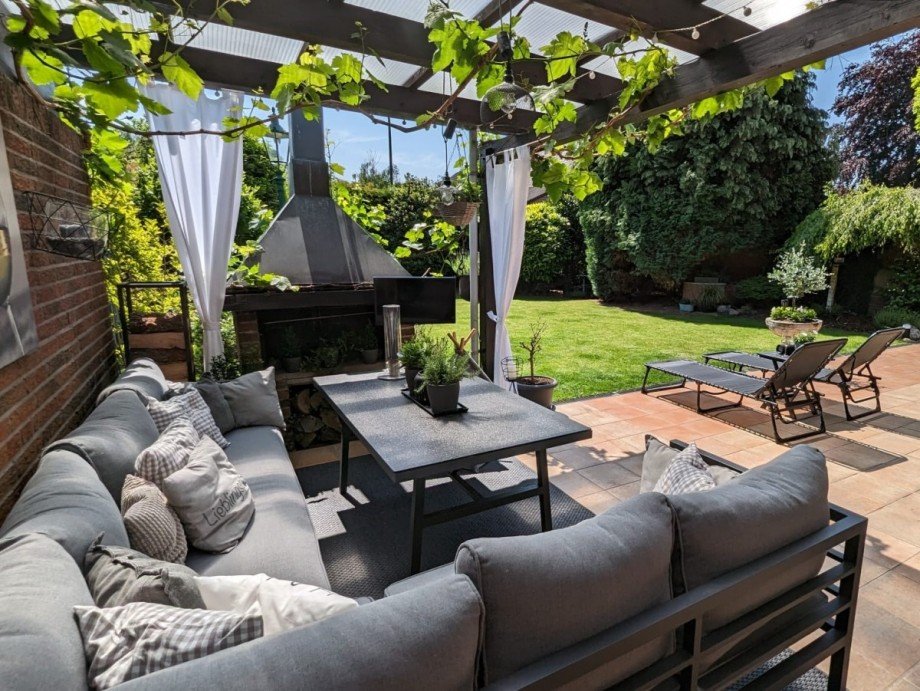 Lounge-Blick Erdgeschosswohnung Meerbusch/Str�mp