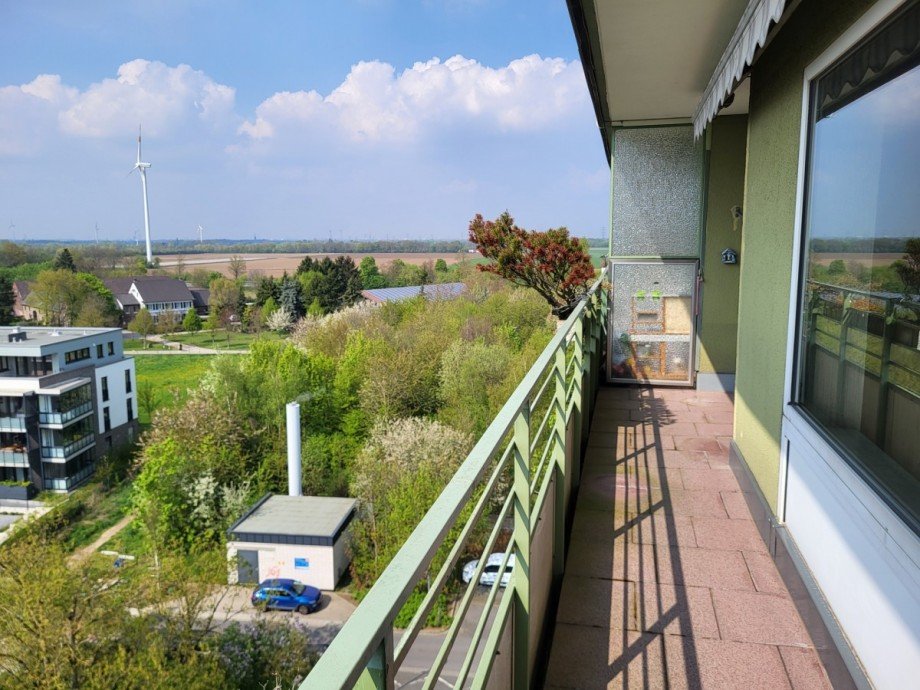 Loggia Ansicht 1 Etagenwohnung Kaarst