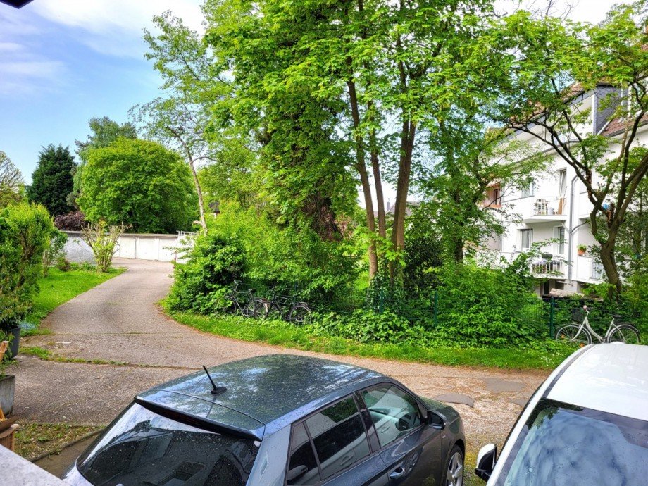 Loggia Ausblick Etagenwohnung D�sseldorf/Derendorf