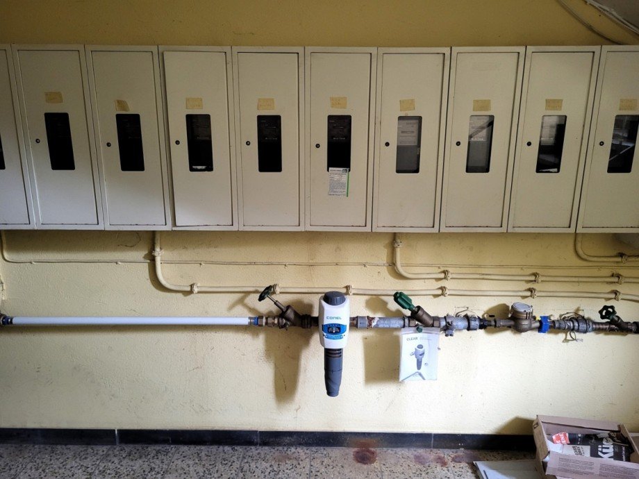 Stromz�hler Mehrfamilienhaus D�ren