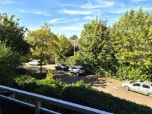 Loggia Ausblick ERBPACHT: FREIE 3-ZIMMER-WOHNUNG MIT LOGGIA UND GARAGE IN RUHIGER LAGE VON HILDEN ZU VERKAUFEN...