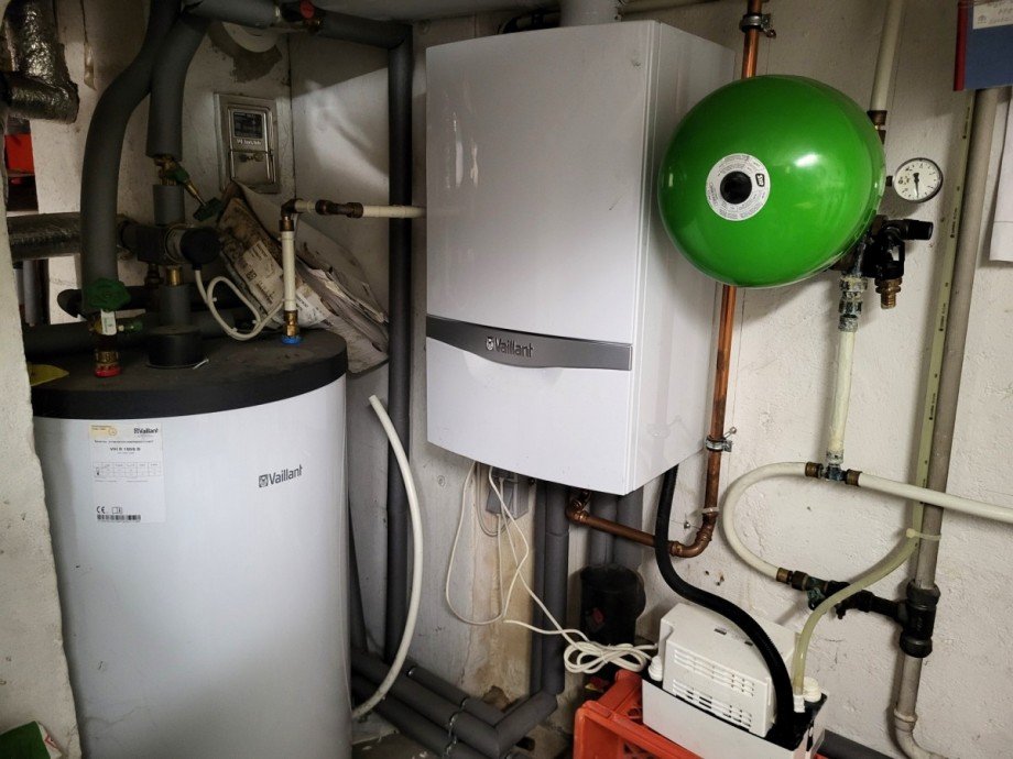 Moderne Heizung Haus Bedburg