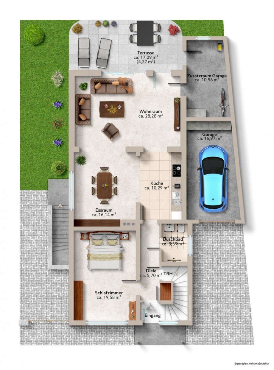 Erdgeschoss Einfamilienhaus Grevenbroich/Kapellen