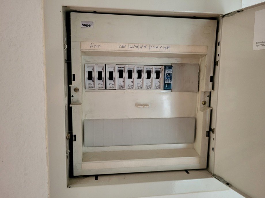 Sicherungen Etagenwohnung D�sseldorf/Derendorf