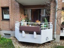 Loggia vorne VERMIETETE ERDGESCHOSS-WOHNUNG MIT TERRASSE UND TG-PLATZ IN GREVENBROICH-CITY ZU VERKAUFEN...