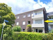 Hausansicht 2 BEREITS FREI: HELLE 3-4 ZIMMER WOHNUNG MIT BALKON UND GARAGE IN ESSEN-BURGALTENDORF ZU VERKAUFEN...