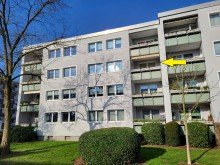 R�ckansicht HELLE 3-ZIMMER-WOHNUNG MIT BALKON, GARAGE UND PERFEKTER ANBINDUNG NACH D�SSELDORF ZU VERKAUFEN...