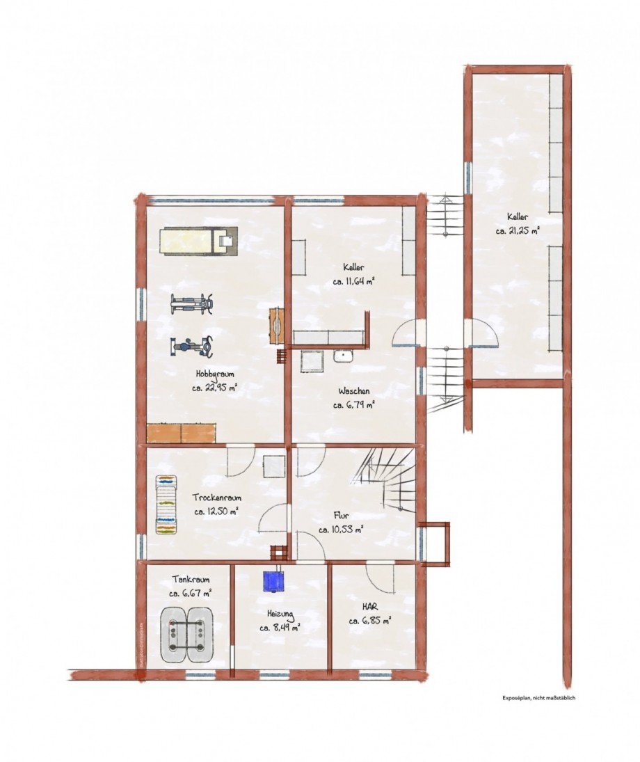 Grundriss Keller Einfamilienhaus Meerbusch