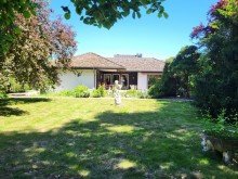 R�ckansicht 2 FREISTEHENDER BUNGALOW MIT KELLER UND GROSSER GARAGE IN FELDRANDLAGE VON TITZ-AMELN ZU VERKAUFEN...