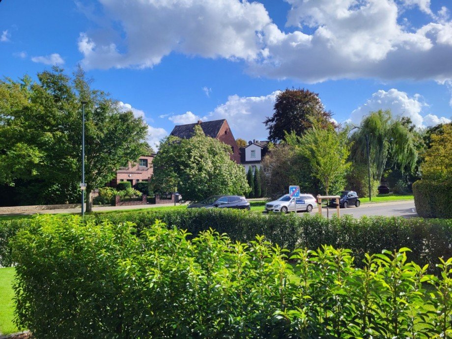 Terrasse Ausblick Erdgeschosswohnung Meerbusch/B�derich