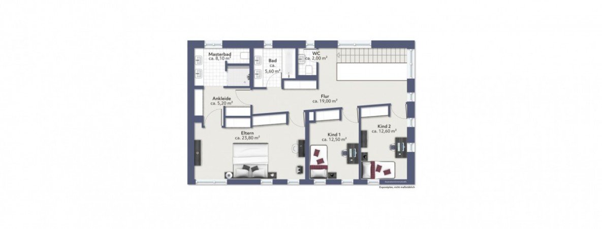 Obergeschoss Einfamilienhaus Meerbusch/Ilverich