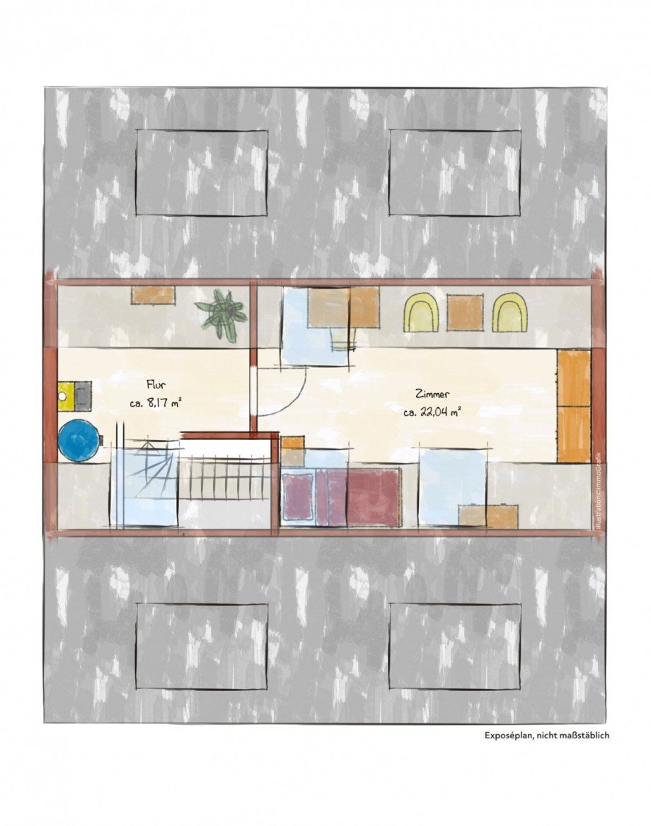 Spitzboden Reihenmittelhaus Rommerskirchen/Butzheim
