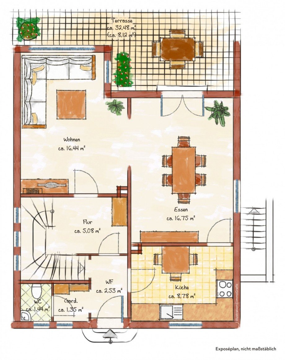 Erdgeschoss Einfamilienhaus Neuss/Reuschenberg