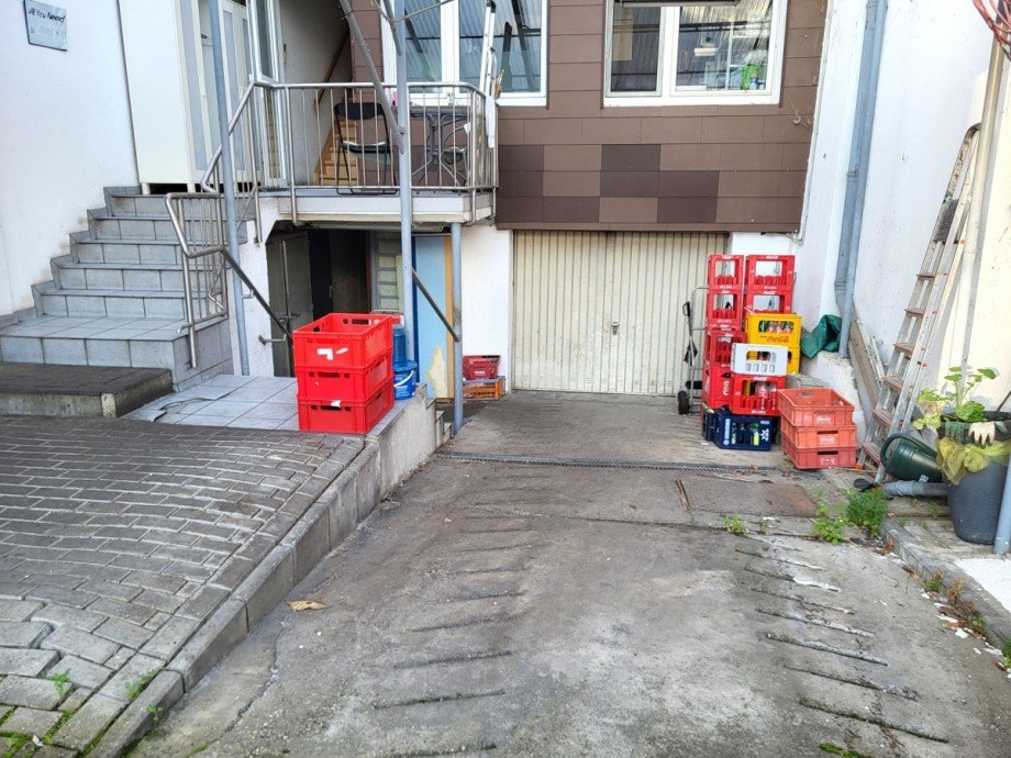 Hof R�ckseite Ansicht 2 Haus Bedburg