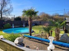 Garten Ansicht 3 FREISTEHENDES HAUS MIT EINLIEGERBEREICH UND SCH�NEM GARTEN IN MEERBUSCH-OSTERATH ZU VERKAUFEN...