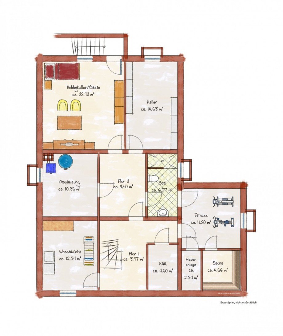 Keller Einfamilienhaus Meerbusch/Osterath