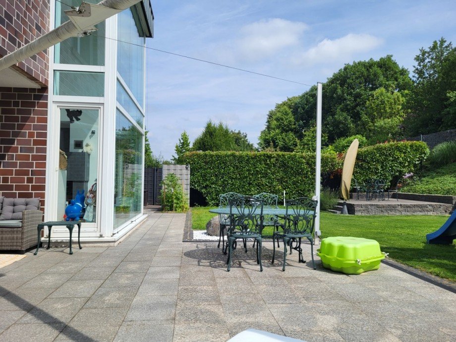 Terrasse Ansicht 3 Einfamilienhaus Meerbusch/Str�mp