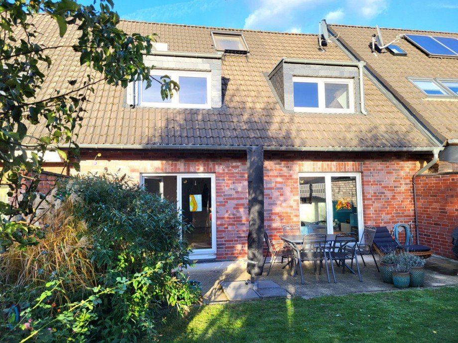 R�ckansicht Reihenmittelhaus Rommerskirchen/Butzheim