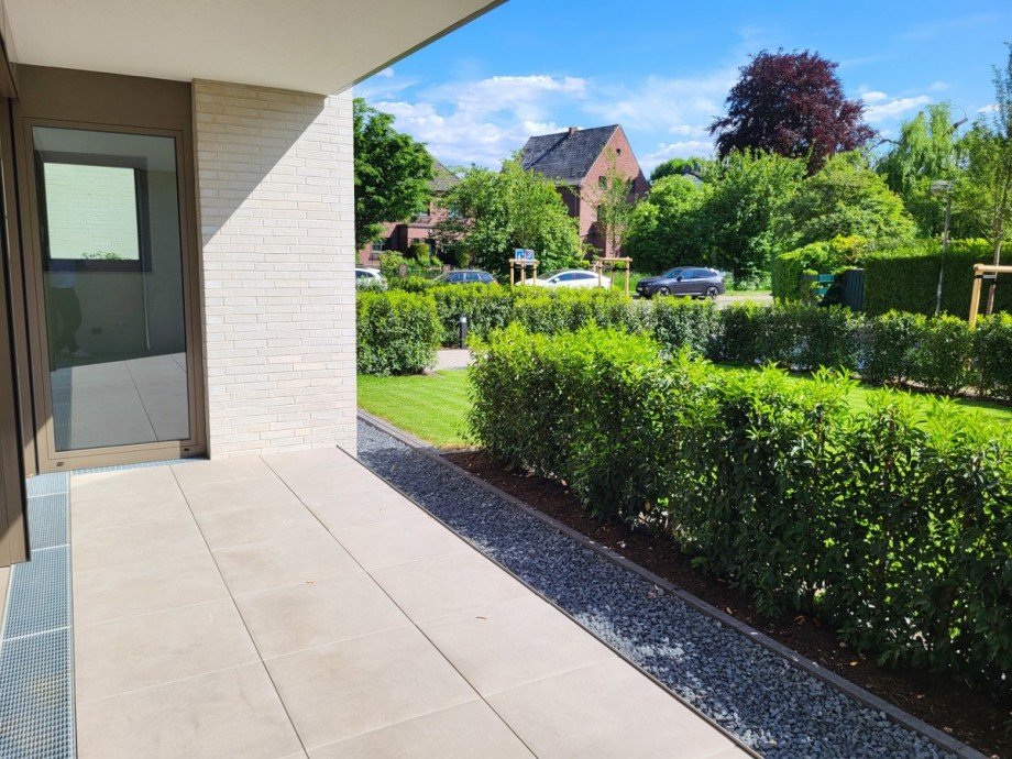Terrasse rechts Erdgeschosswohnung Meerbusch/B�derich