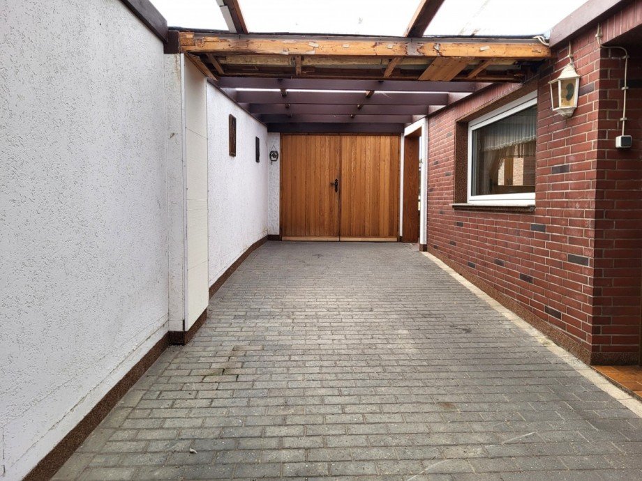 Innenhof Doppelhaush�lfte Grevenbroich/Frimmersdorf