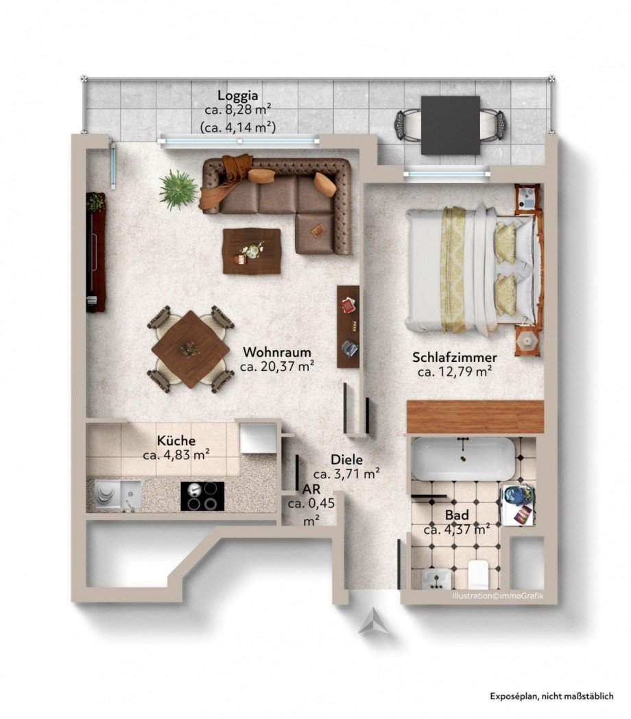 Grundriss Etagenwohnung Kaarst