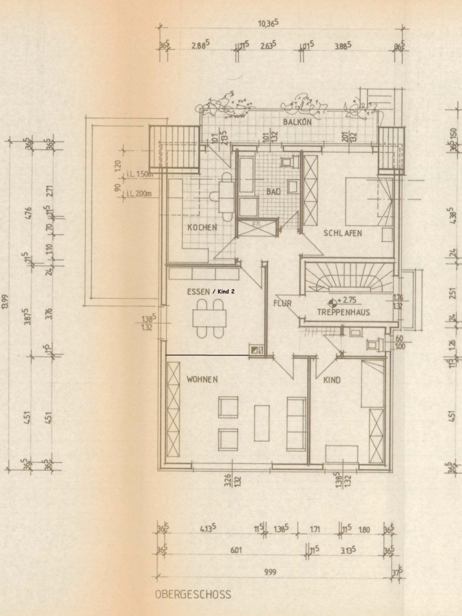 Obergeschoss Zweifamilienhaus Grevenbroich