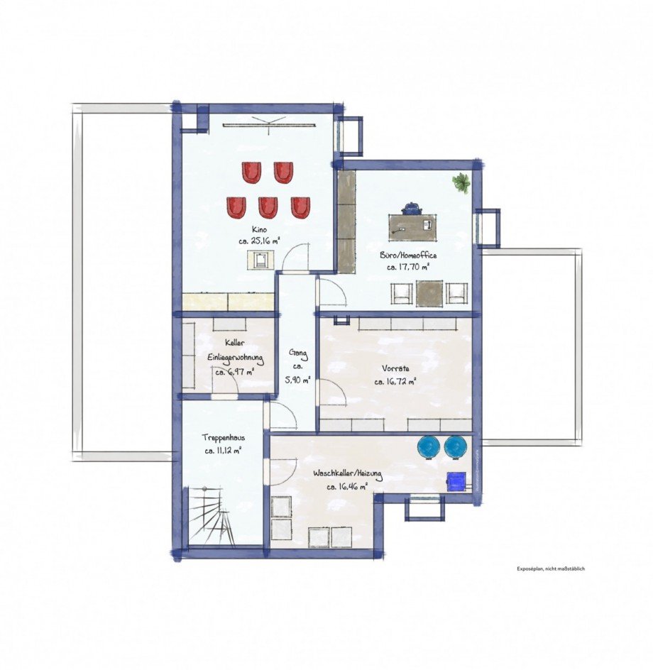 Keller Einfamilienhaus Meerbusch/Str�mp