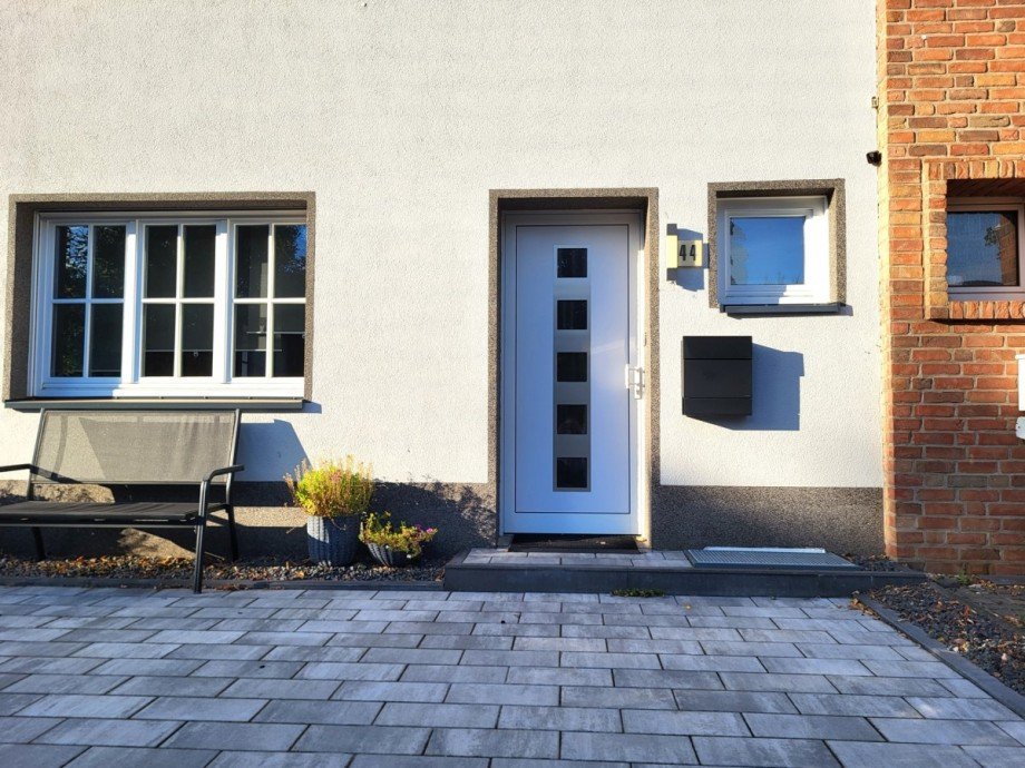 Eingang Doppelhaush�lfte Grevenbroich/Frimmersdorf