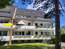 Hausansicht BEREITS FREI: WOHNUNG MIT SONNENBALKON UND GARAGE IN ZENTRALER LAGE VON B�DERICH ZU VERKAUFEN...