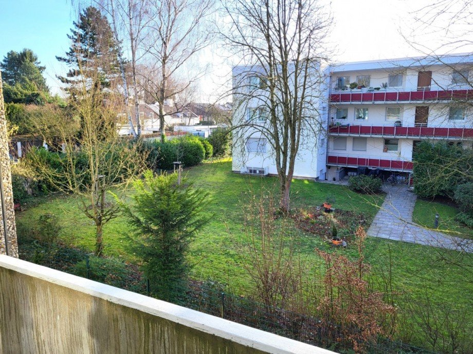 Loggia Ausblick Etagenwohnung Meerbusch/B�derich