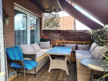 Balkon Ansicht 1 VERMIETETE DACHGESCHOSS-WOHNUNG MIT SONNENBALKON UND GARAGE IN GREVENBROICH-CITY ZU VERKAUFEN...