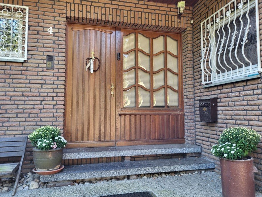 Haupthaus Eingang Einfamilienhaus L�dinghausen