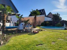 Garten Ansicht 1 FREISTEHENDES HAUS MIT EINLIEGERBEREICH UND SCH�NEM GARTEN IN MEERBUSCH-OSTERATH ZU VERKAUFEN...