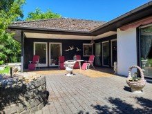 Terrasse Ansicht 1 FREISTEHENDER BUNGALOW MIT KELLER UND GROSSER GARAGE IN FELDRANDLAGE VON TITZ-AMELN ZU VERKAUFEN...