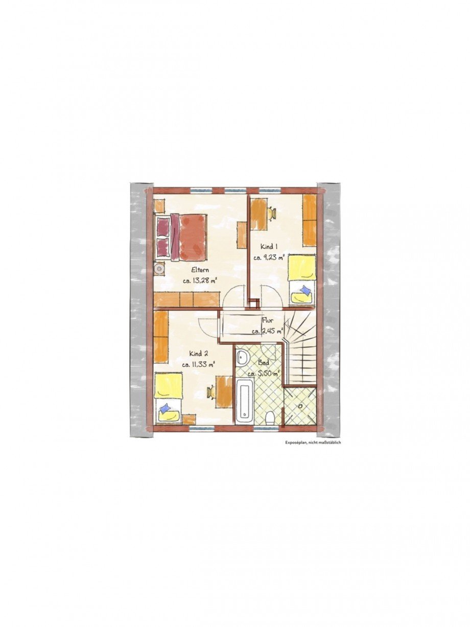 Dachgeschoss Einfamilienhaus Meerbusch/Osterath