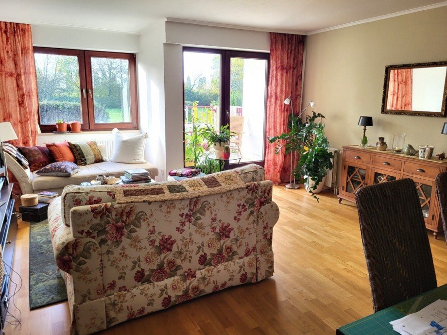 Wohnzimmer Erdgeschosswohnung Meerbusch/B�derich
