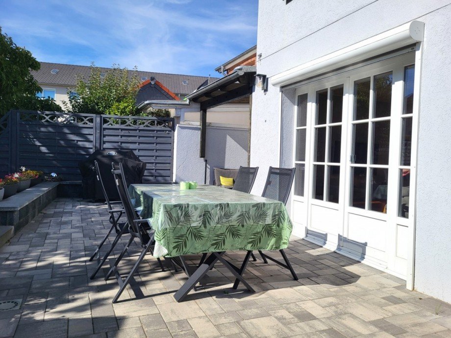 Terrasse Ansicht 1 Doppelhaush�lfte Grevenbroich/Frimmersdorf