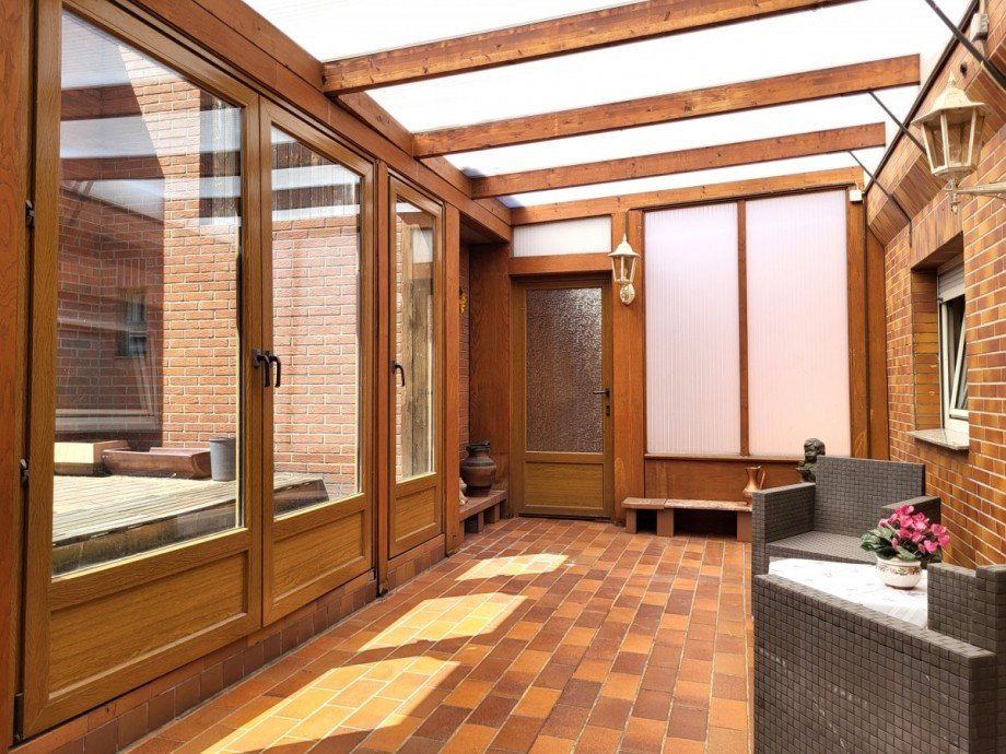 Wintergarten Ansicht 1 Doppelhaush�lfte Grevenbroich/Frimmersdorf