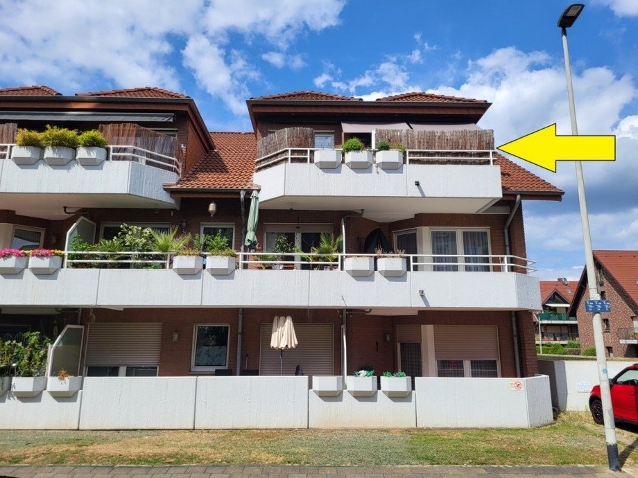 R�ckansicht 2 Dachgeschosswohnung Grevenbroich